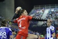 HANDBALL WOMEN EHF CHAMPIONS LEAGUE FINAL 4 Ã¢â¬â ZRK BUDUCNOST PODGORICA vs. ZRK VARDAR SKOPJE Royalty Free Stock Photo